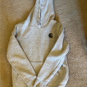 Carhartt Gray Hoodie Sweatshirt